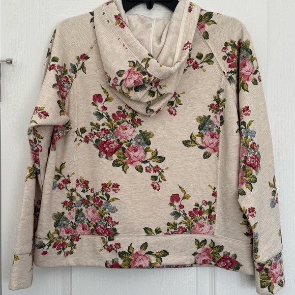 Daily Practice Hooded Floral Sweatshirt - Picture 2 of 3